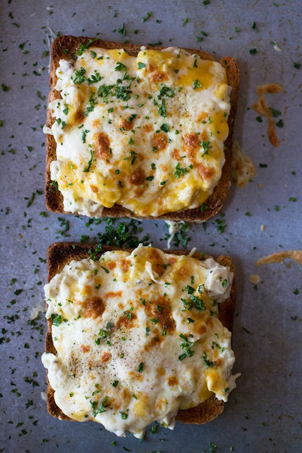 Chicken Mayo Cheese Melts aninas recipes