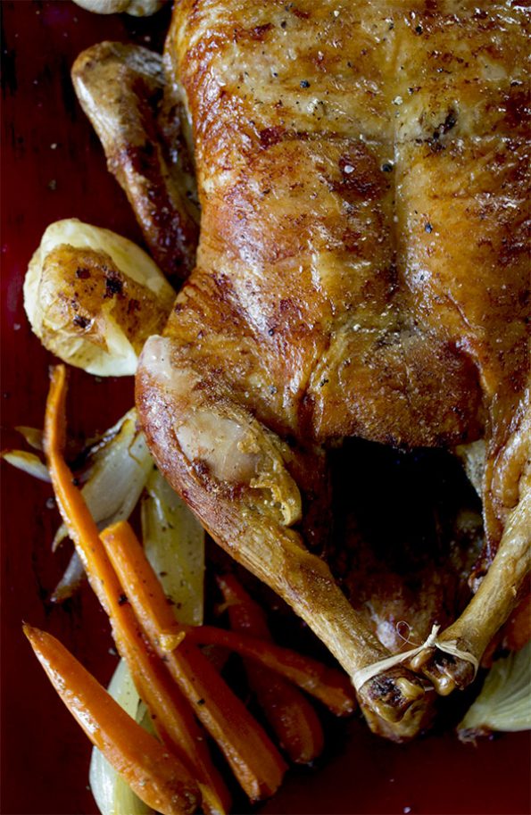 Crispy Roasted Duck - aninas recipes