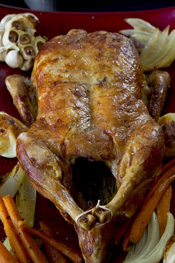 Crispy Roasted Duck - aninas recipes