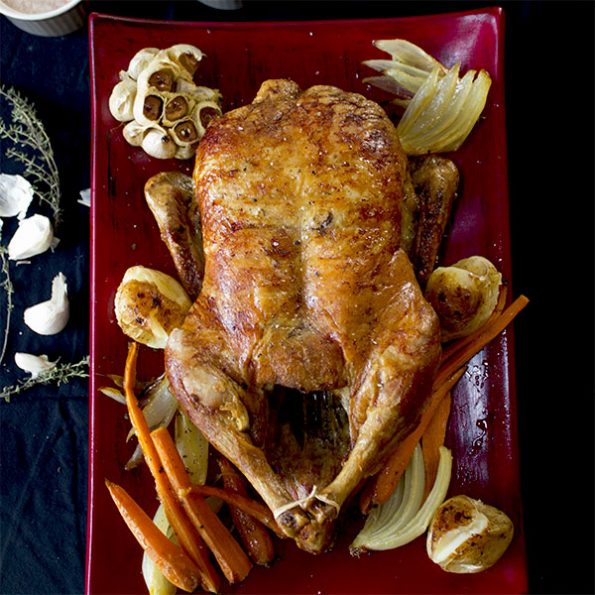 Crispy Roasted Duck - aninas recipes