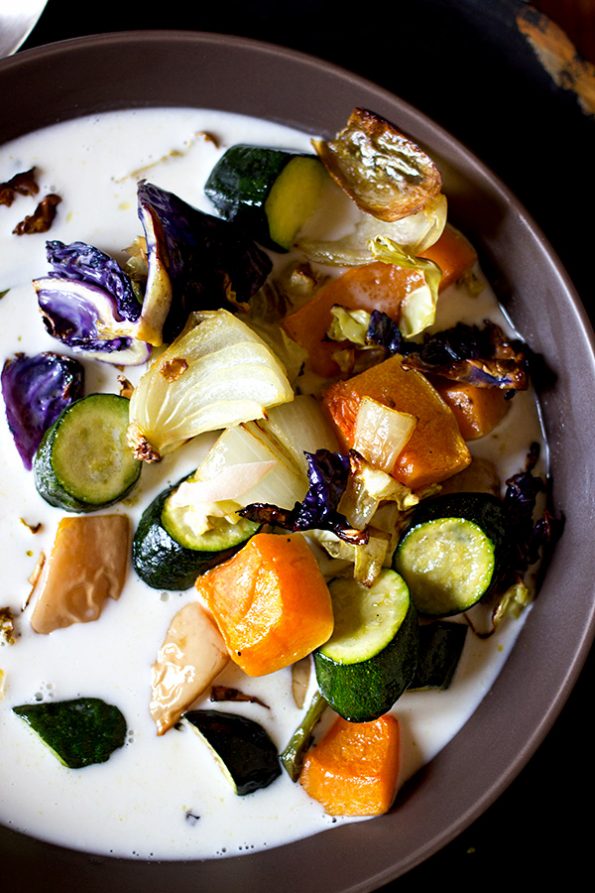 Roasted Vegetable and Coconut Milk Soup aninas recipes