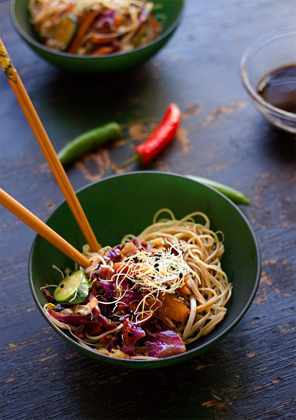 Easy Vegetarian Stir Fry - aninas recipes