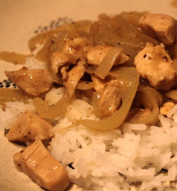 Chicken and Onion Stew