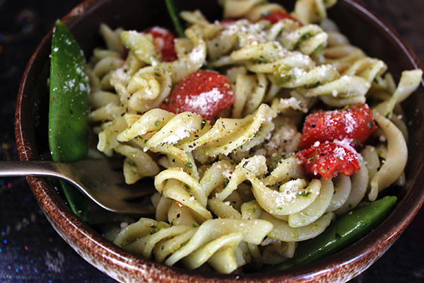 Pesto Pasta Salad aninas recipes