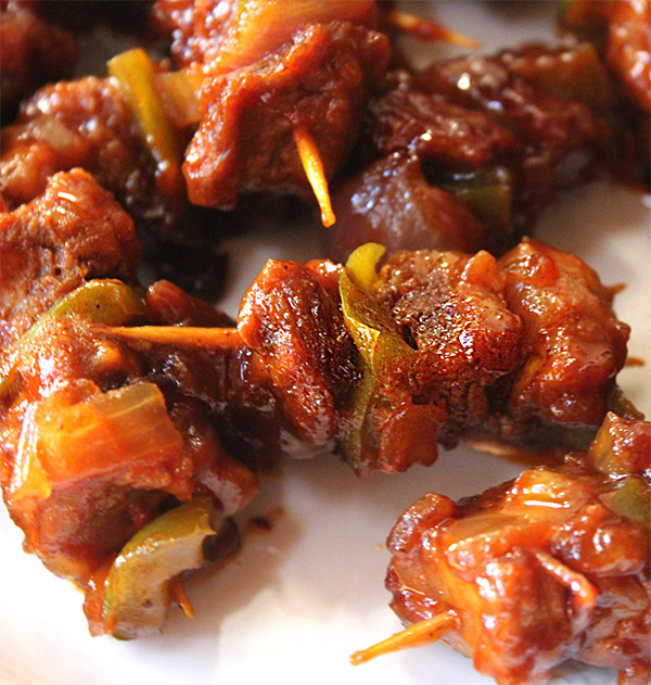 Cocktail Beef Kebabs Cocktail Beef Kebabs