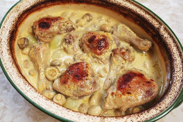Chicken Fricassee