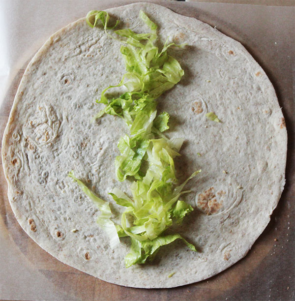 Chicken and Mayo Wrap - aninas recipes