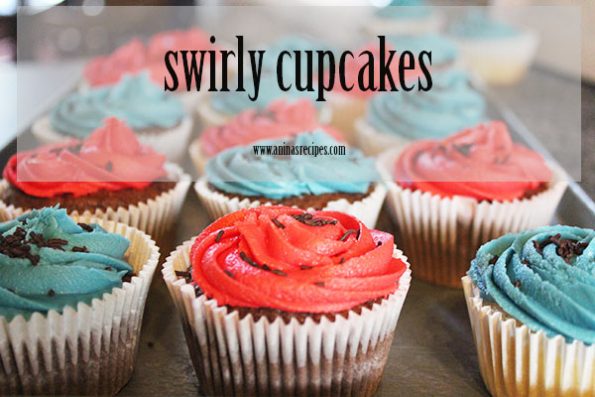 Swirly Cupcakes