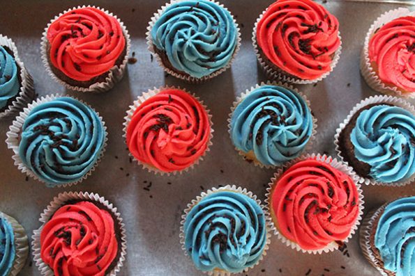 Swirly Cupcakes