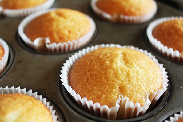Vanilla and Sticky Toffee Cupcakes