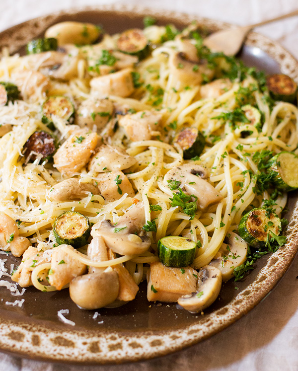 Spaghettichickenmushroomszuchinni6 aninas recipes