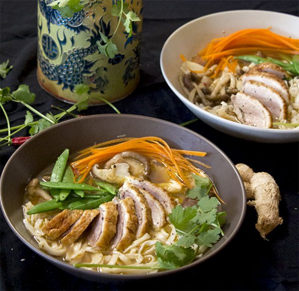 Asian Duck Broth - aninas recipes