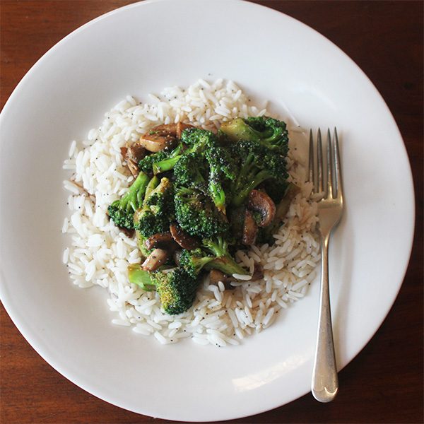 Broccoli and mushroom stir fry aninas recipes
