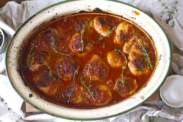 Cajun And Tomato Baked Chicken Aninas Recipes