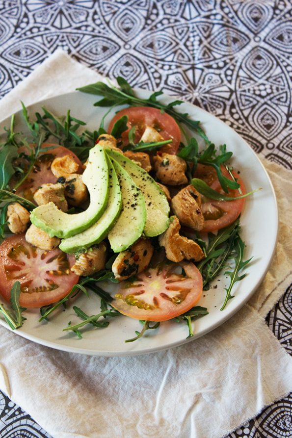 Chicken and Avocado Salad