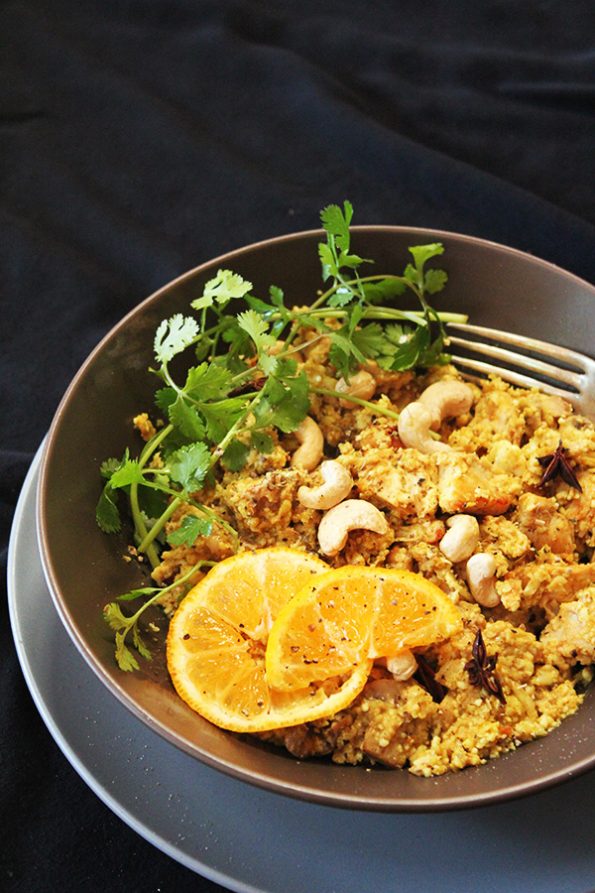 Chicken and Cauliflower Pilaf