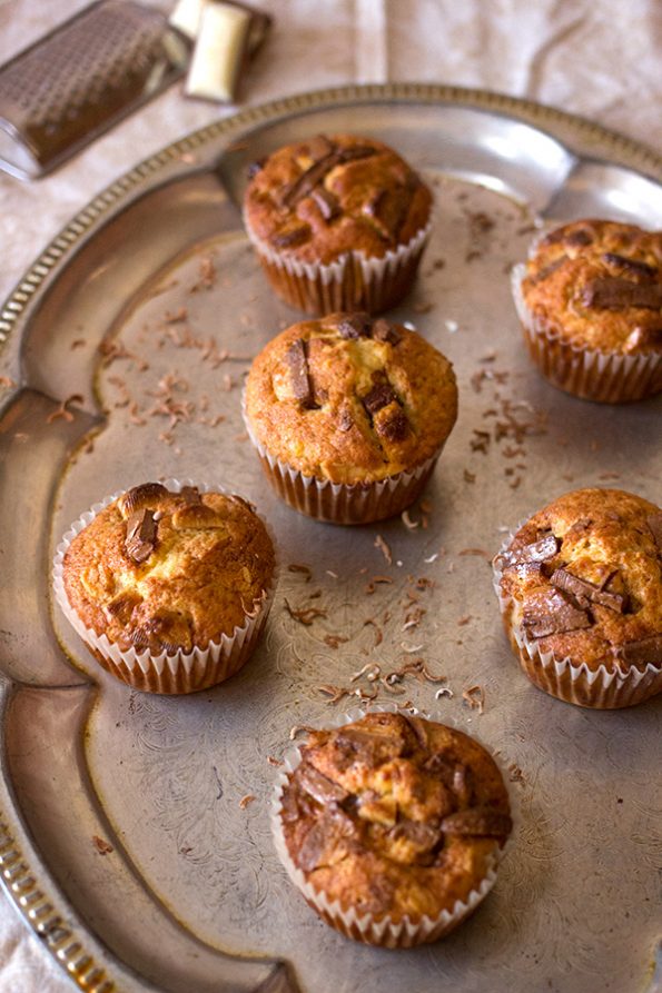 Choc Chip Banana Muffins
