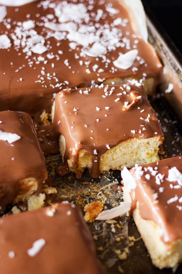Coconut and Almond Chocolate Bars