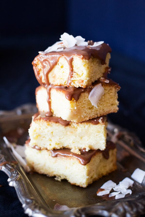 Coconut and Almond Chocolate Bars