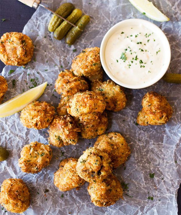Coconut and Parmesan Crumbed Mushrooms Coconut and Parmesan Crumbed Mushrooms