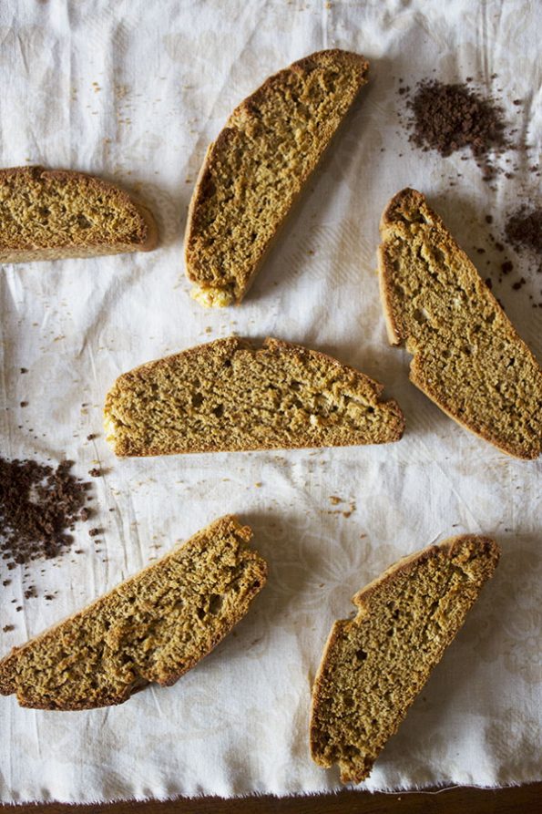 Espresso Vanilla Biscotti