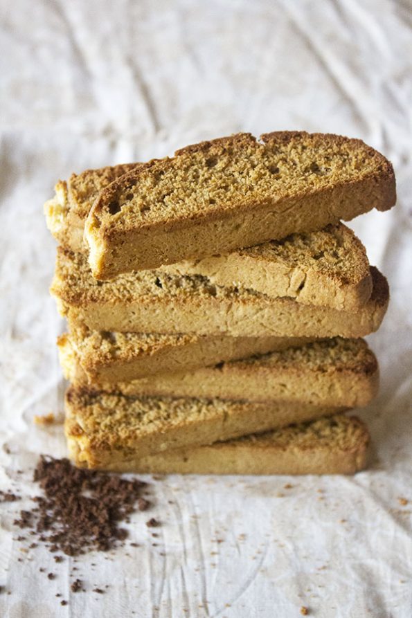 Espresso Vanilla Biscotti