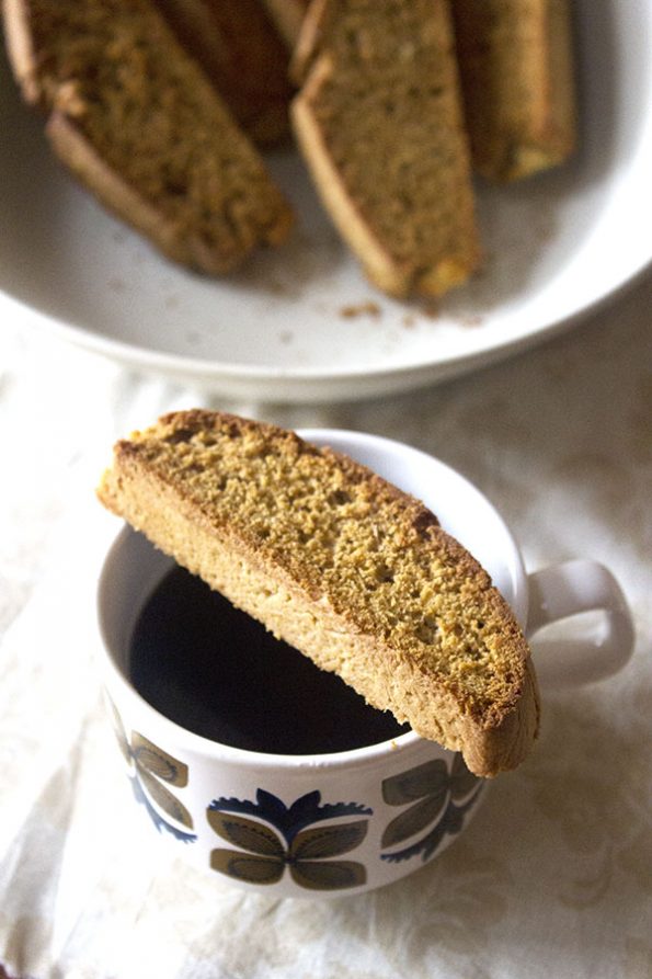 Espresso Vanilla Biscotti