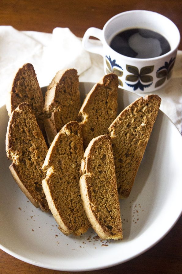 Espresso Vanilla Biscotti