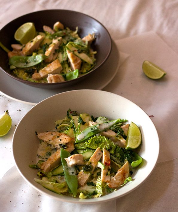 Easy Green Chicken Curry