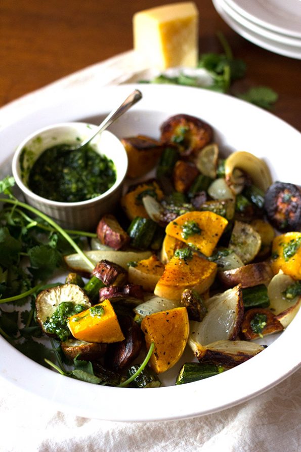 grilled-veg-coriander-pesto2