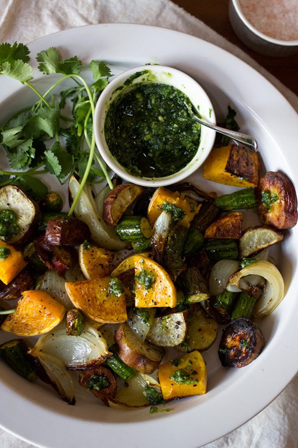 grilled-veg-coriander-pesto3