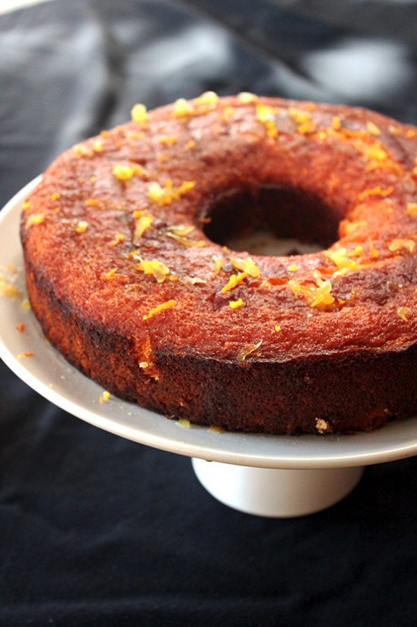 Honey and Citrus Syrup Cake