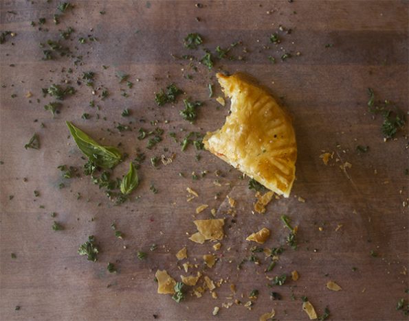 Leftover Chicken Pies