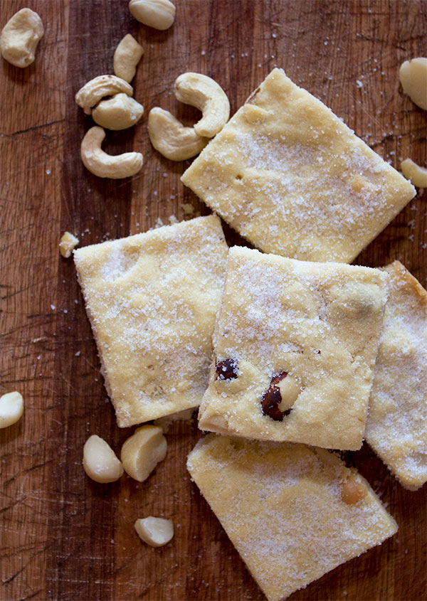 Nutty Shortbread Bars Nutty Shortbread Bars