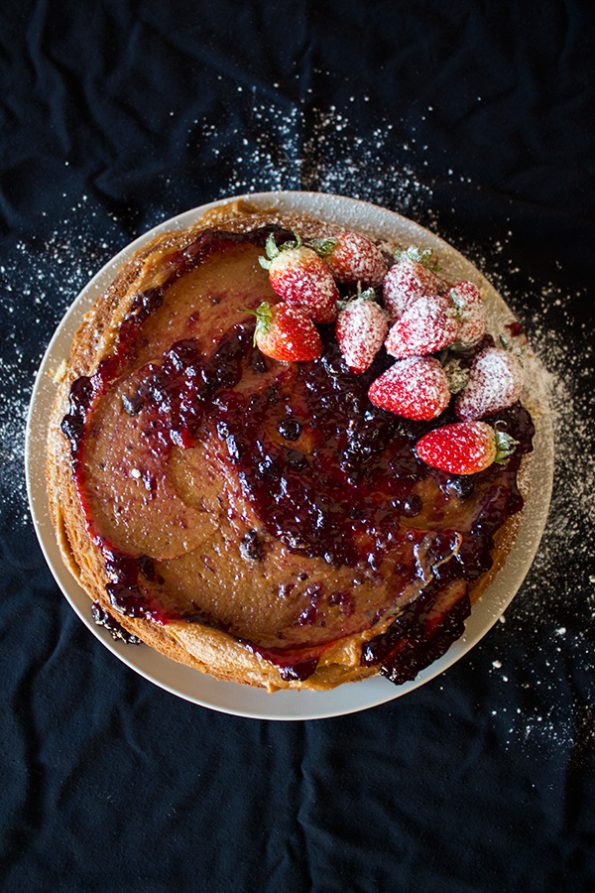 Peanut Butter and Jelly Cake