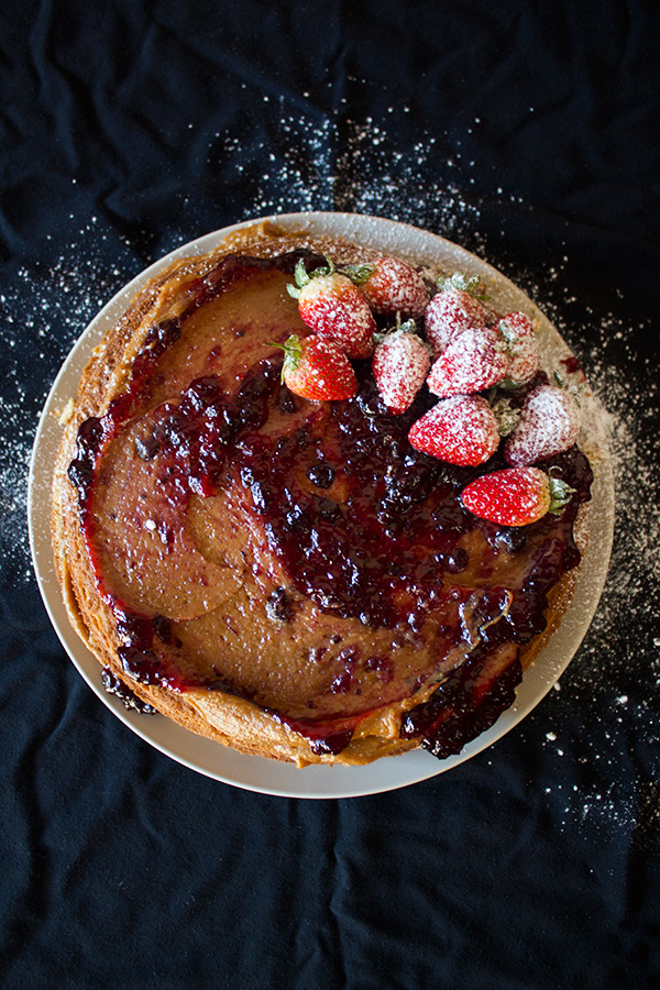 Peanut Butter and Jelly Cake