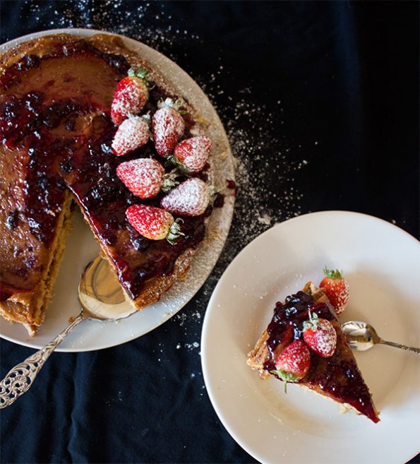 Peanut Butter and Jelly Cake