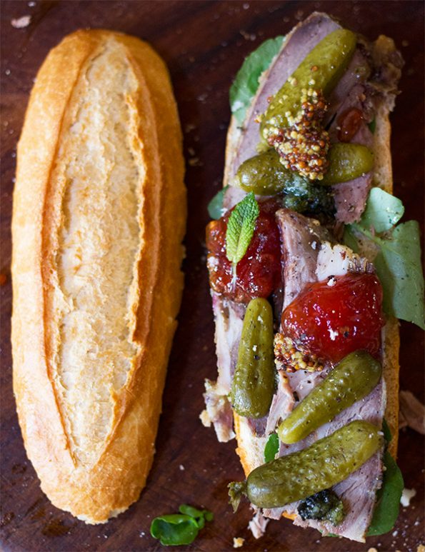 Roast Lamb Sandwich