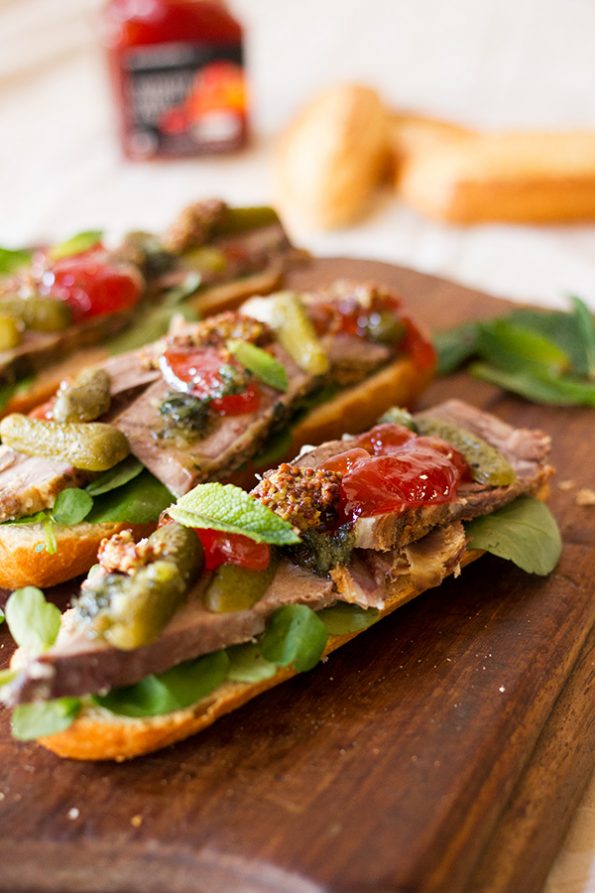 Roast Lamb Sandwich