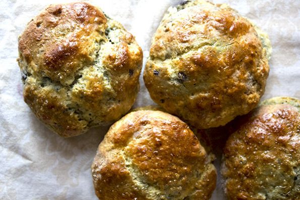 Blueberry Yogurt Scones