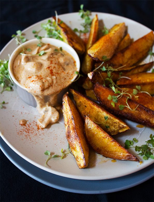 Spicy Sweet Potato Wedges