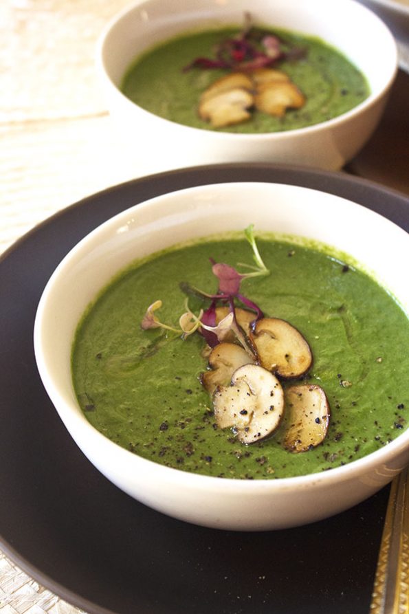 Spinach and Leek Soup