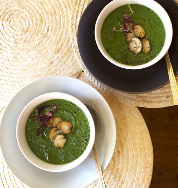 Spinach and Leek Soup