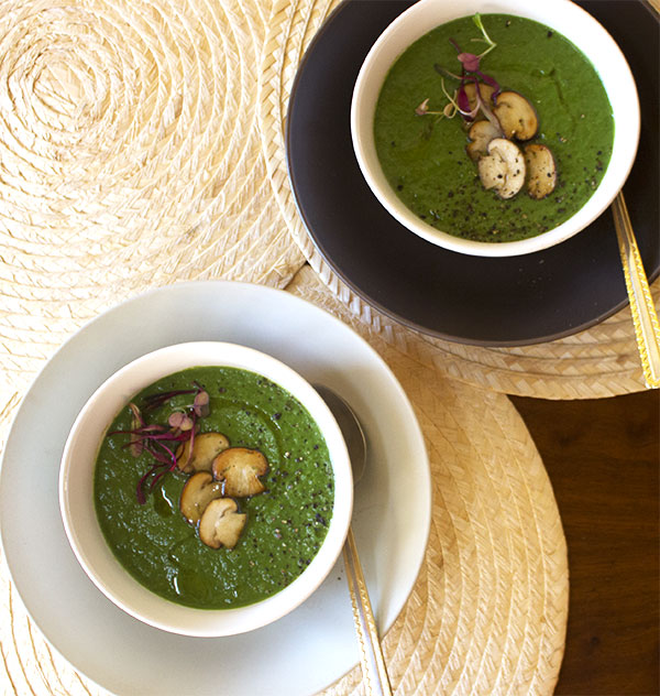 Spinach and Leek Soup aninas recipes