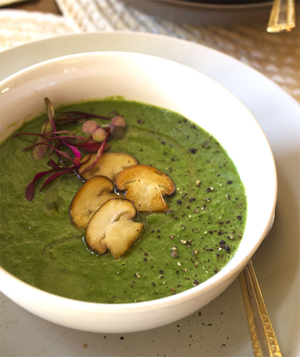 Spinach and Leek Soup aninas recipes