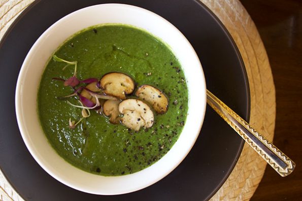 Spinach and Leek Soup