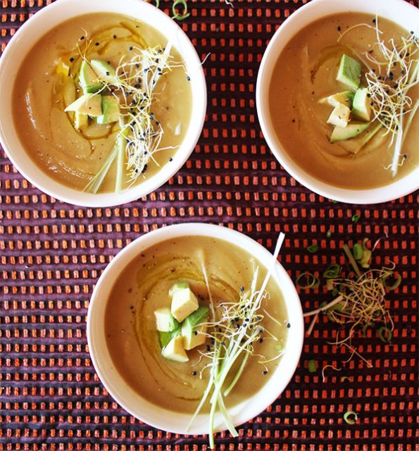 Sweet Potato and Leek Soup