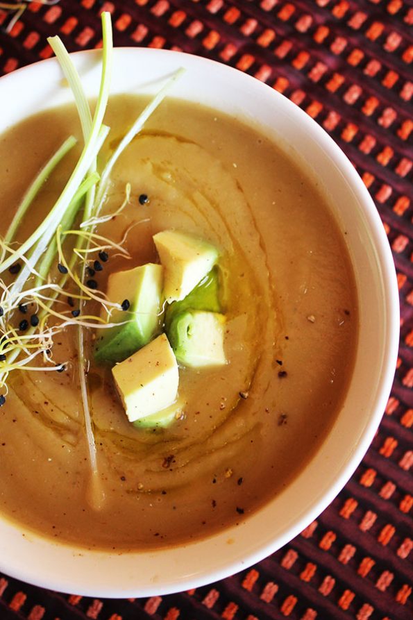 Sweet Potato and Leek Soup