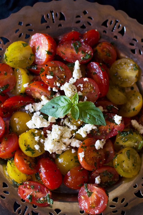 Tomato Herb and Feta Salad Tomato Herb and Feta Salad