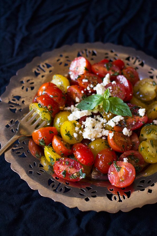 Tomato Herb and Feta Salad Tomato Herb and Feta Salad